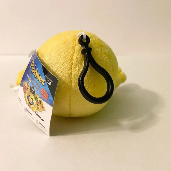 2016 Lot of 4 Fun 2 Play Small Plush Emoji Plush Nerd Block and Clip On Plushiez - Picture 11 of 16